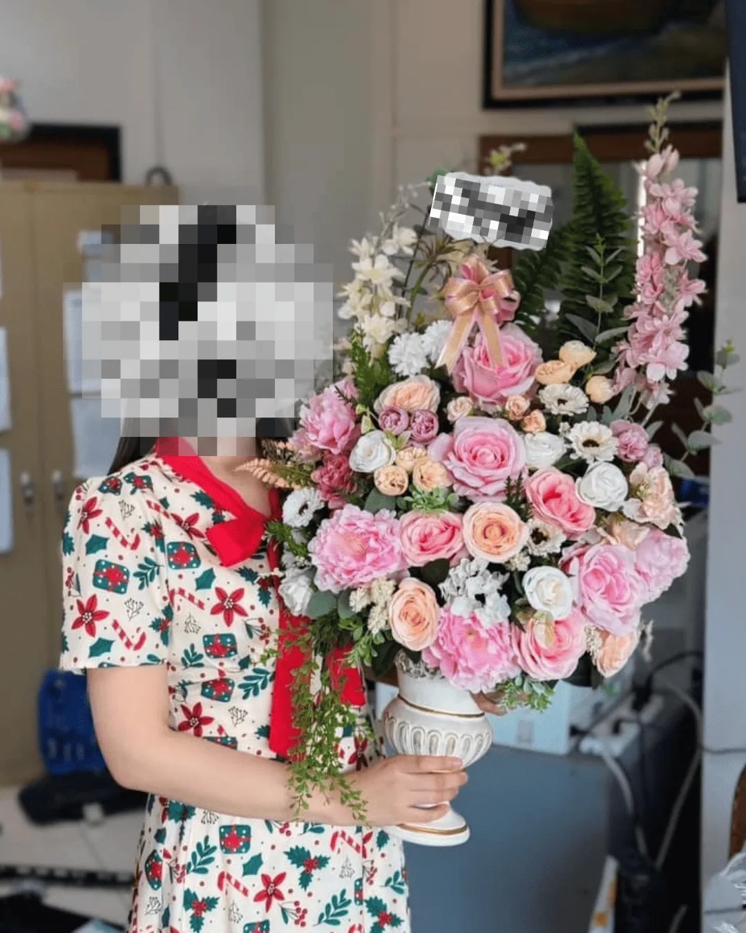 รีวิวแจกันดอกไม้